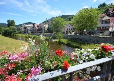 Wanderung Augenblickrunde, Brücke in Schiltach