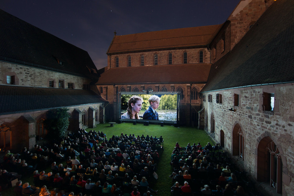 Subiaco-Open-Air Kino im Kreuzgarten des Klosters Alpirsbach