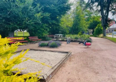 Spielplatz nahe dem Ferienhaus Wiesenblick Schwarzwald für Familien mit Kindern