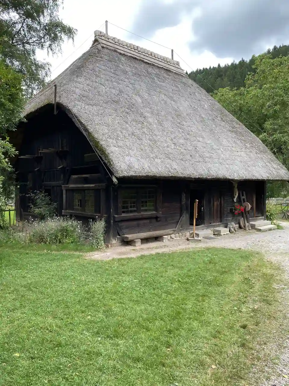 Historisches Schwarzwaldhaus im Freilichtmuseum Vogtsbauernhof in Gutach