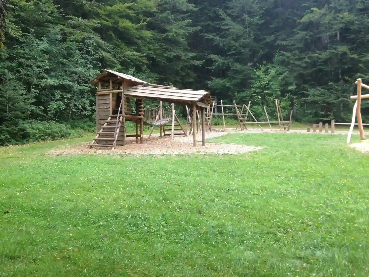 Spielplatz am Holzweg in Baiersbronn im Schwarzwald