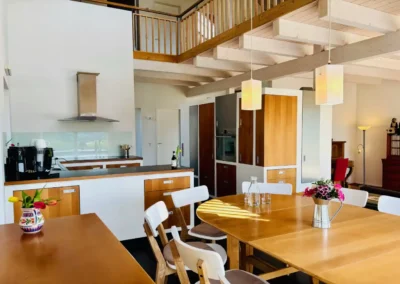 Küche mit Essplatz im Ferienhaus Baiersbronn Weitblick